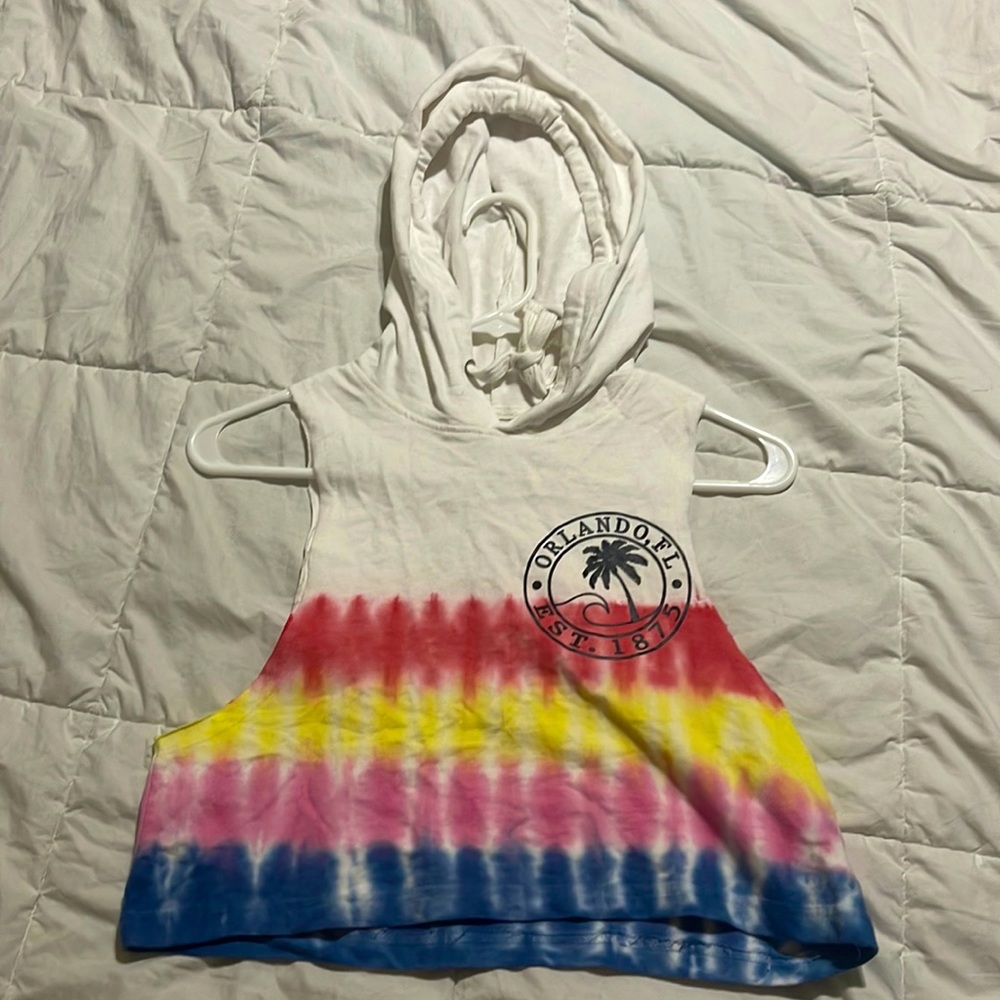 Orlando xs extra small crop Florida hoodie